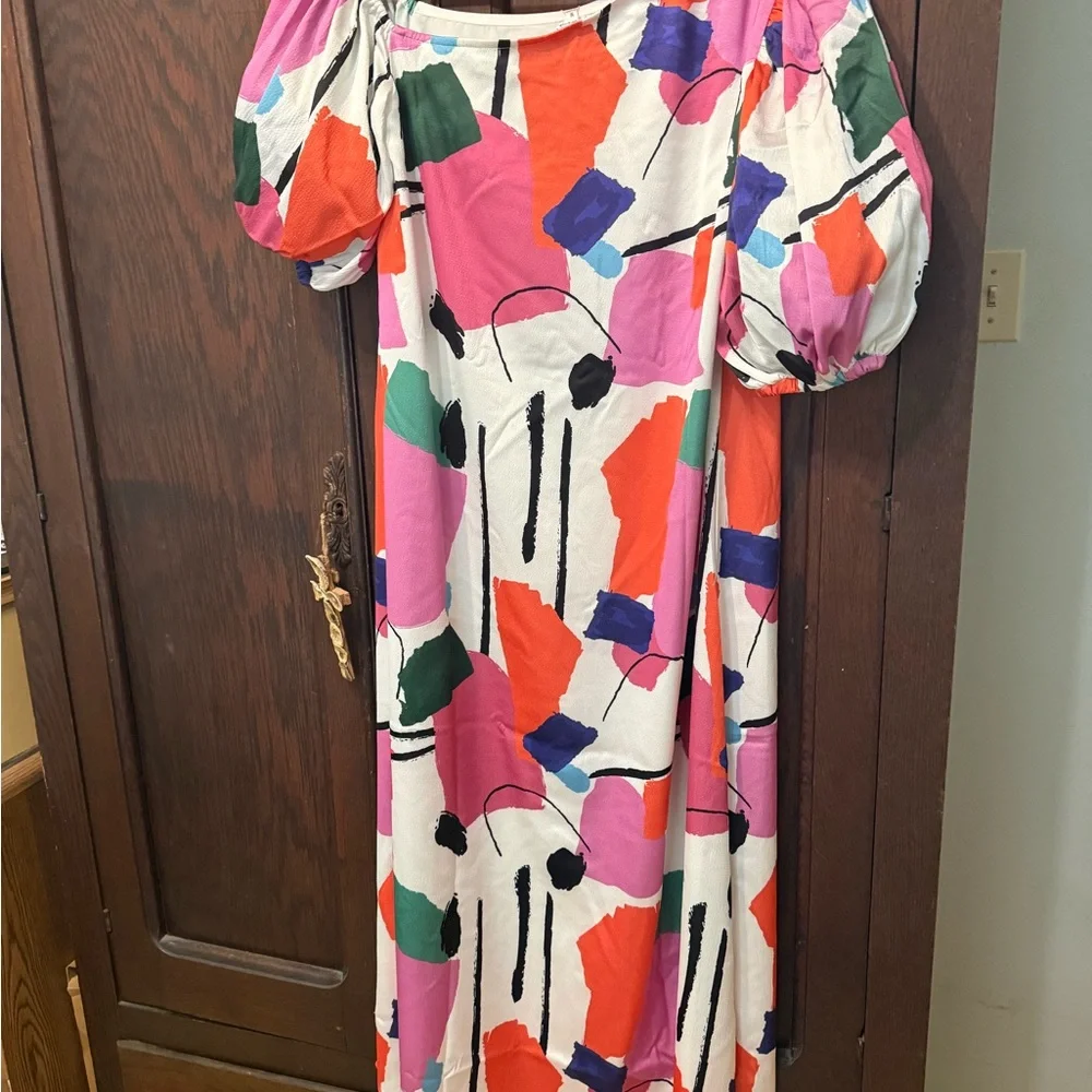CROSBY by Mollie Burch Vibrant Multicolor Dress - Picture 2 of 9